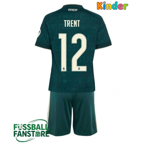 Real Madrid Alexander-Arnold #12 Replik Auswärtstrikot Kinder 2026-27 Kurzarm (+ Kurze Hosen)